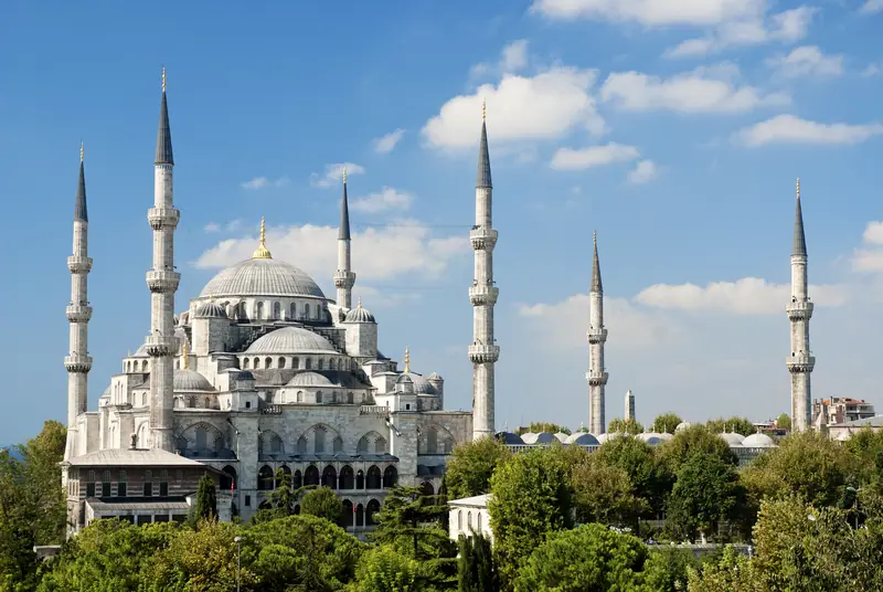 Sultanahmet Camii (Mavi Camii) — Dışarıdan görünüm