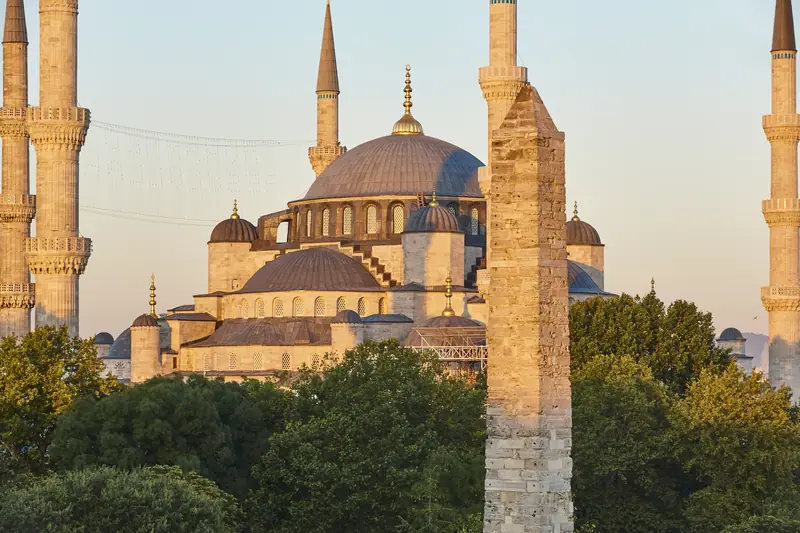 Sultanahmet Camii (Mavi Camii) — Akşamüstü