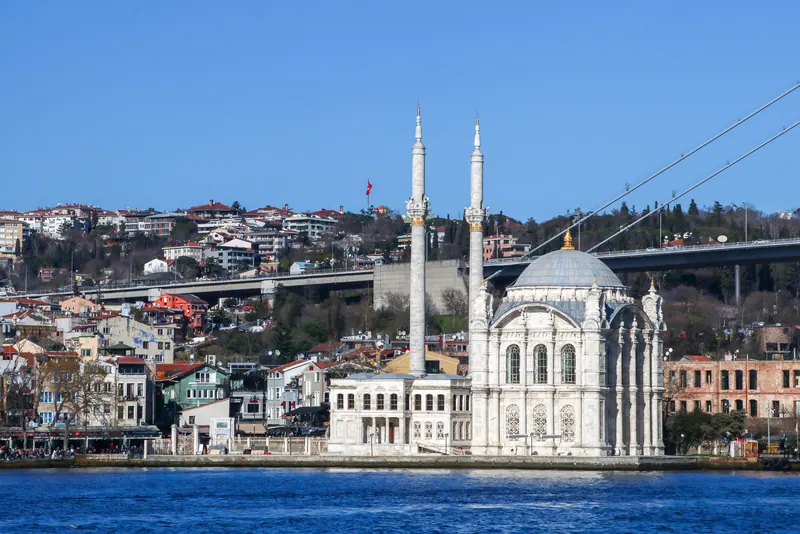 La Moschea di Ortaköy e il ponte sul Bosforo